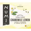 Numi Organic Tea Chamomile Lemon Herbal Tea, PK100 30150